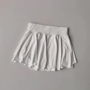 Women's sports short skirt, two-piece running
