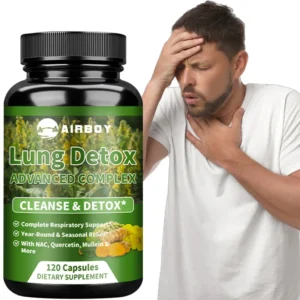 Lung Cleansing and Detoxification Supplement