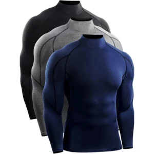 Men's Running T Shirt Sportswear Long Sleeve Male